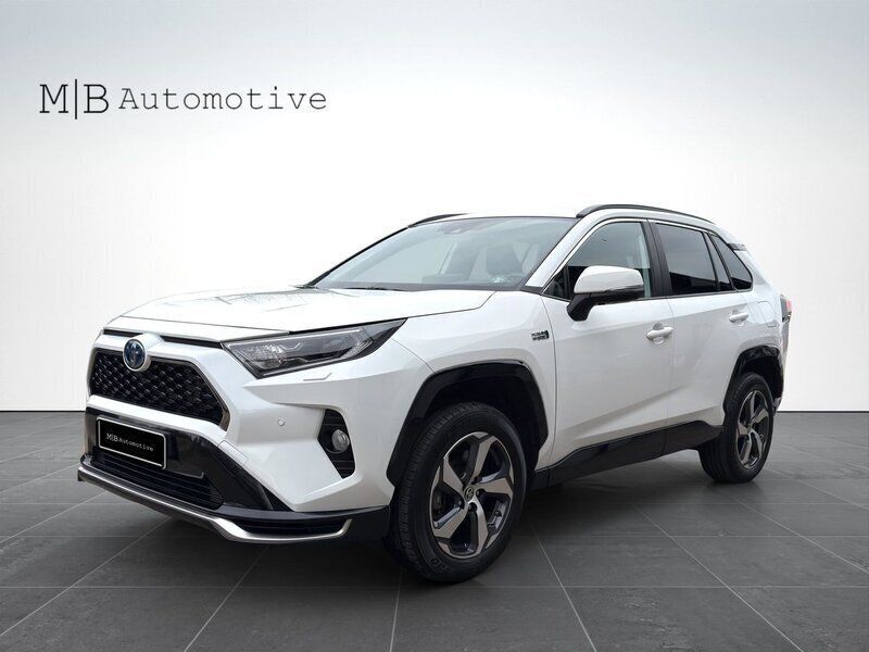 Vit Begagnad 2021 Toyota RAV4 Hybrid SUV | 379 900 kr (Superpris) - Bild 1/4