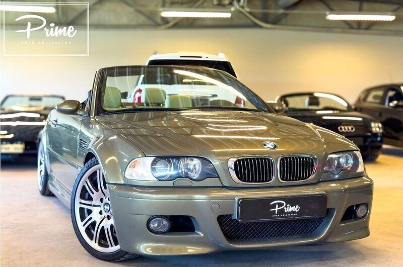 Mörkgrön Begagnad 2003 BMW M3 Cabriolet Cab | 364 900 kr - Bild 1/4