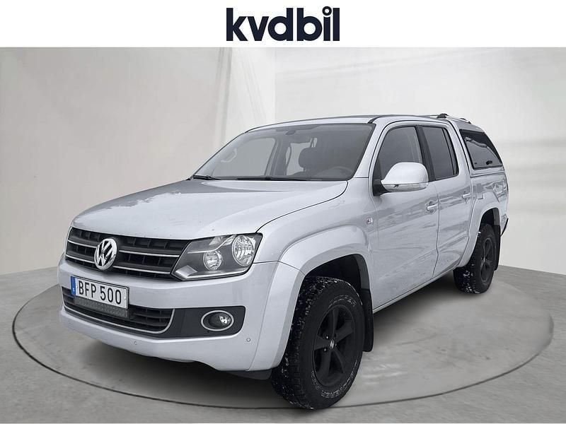 Silver Begagnad 2014 VW Amarok Pickup | 139 000 kr (Superpris) - Bild 1/3