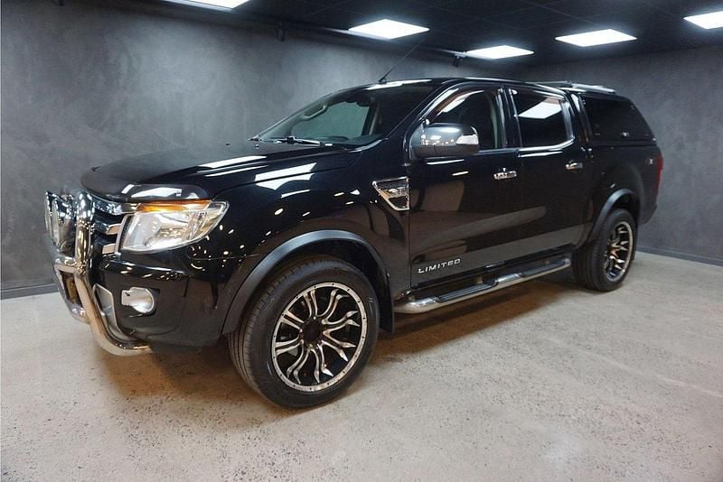 Svart Begagnad 2012 Ford Ranger Limited Pickup | 129 900 kr (Marknadspris) - Bild 1/4