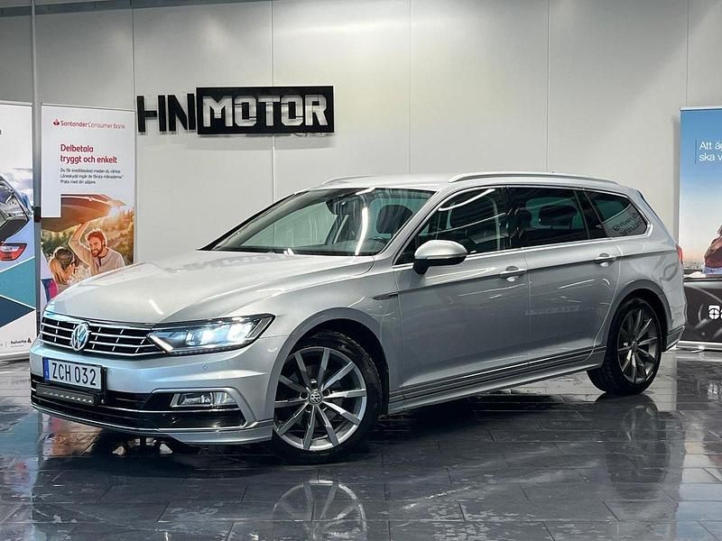 Silver Begagnad 2017 VW Passat GT Kombi | 179 900 kr (Lite dyr) - Bild 1/4