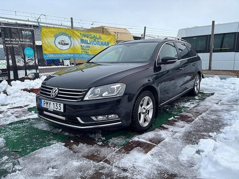 Svart Begagnad 2012 VW Passat GT Kombi | 54 900 kr (Bra pris) - Bild 1/4