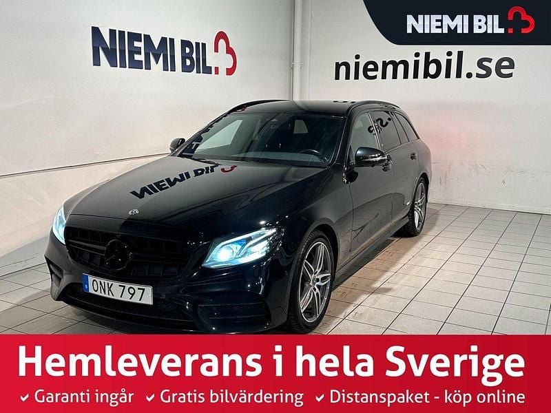 Svart Begagnad 2018 Mercedes E220 AMG Kombi | 289 900 kr (Marknadspris) - Bild 1/2
