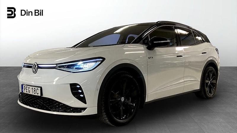 Begagnad VW ID.4 GTX 250 kW (340 HK) 2024 Glacier white metallic bl SUV