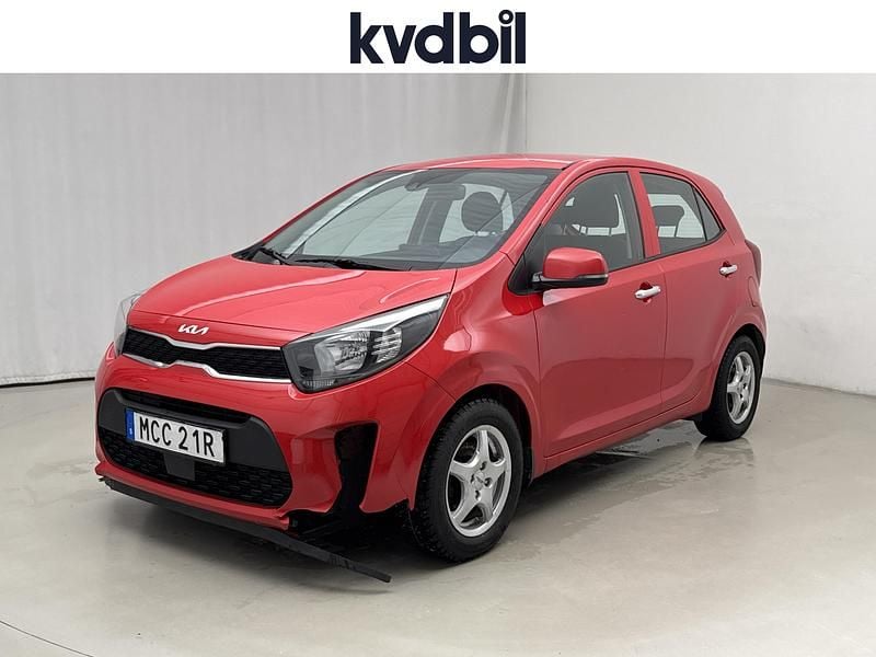 Röd Begagnad 2022 Kia Picanto Halvkombi | 59 000 kr (Superpris) - Bild 1/3