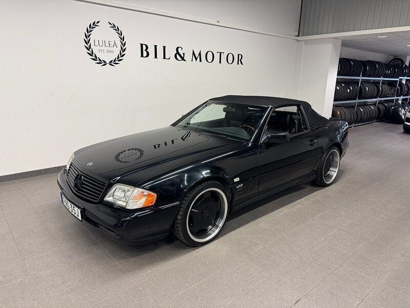 Svart Begagnad 1994 Mercedes SL600 AMG Cab | 229 900 kr - Bild 1/4