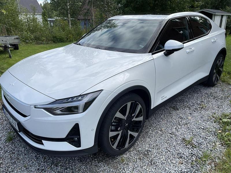 Vit Begagnad 2024 Polestar 2 Pilot Sedan | 460 000 kr (Lite dyr) - Bild 1/4