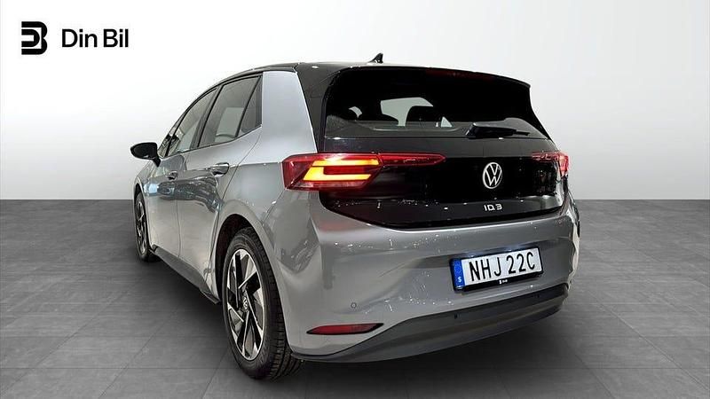 Begagnad VW ID.3 Pro Performance 150 kW (204 HK) 2022 Grå Halvkombi
