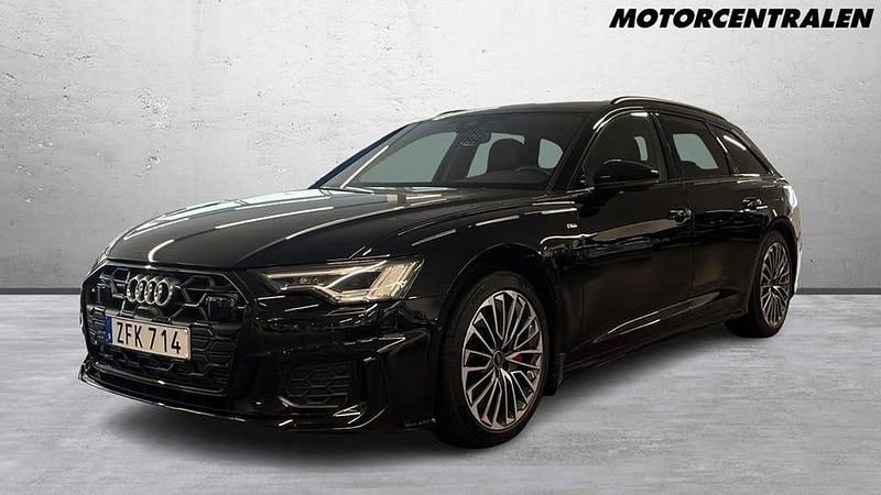 Svart Begagnad 2024 Audi A6 S-Line Kombi | 599 000 kr (Dyr) - Bild 1/4