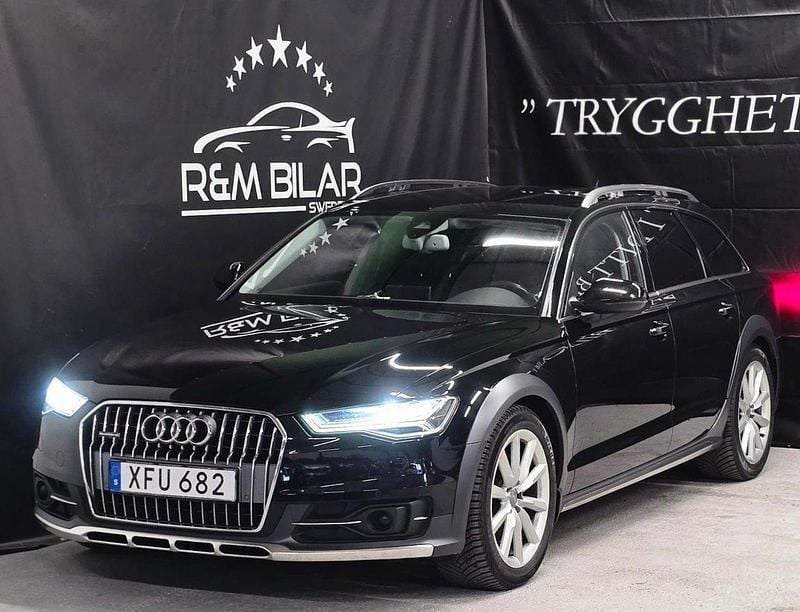 Svart Begagnad 2017 Audi A6 Comfort Kombi | 259 800 kr (Superpris) - Bild 1/4