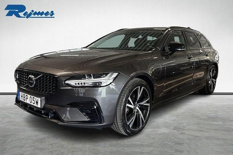 Platinum grey metallic Begagnad 2023 Volvo V90 Plus Kombi | 399 900 kr (Bra pris) - Bild 1/4