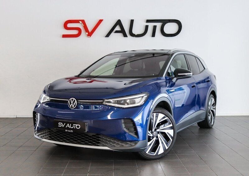 Blå Begagnad 2021 VW ID.4 Pro Performance SUV | 349 900 kr (Lite dyr) - Bild 1/4