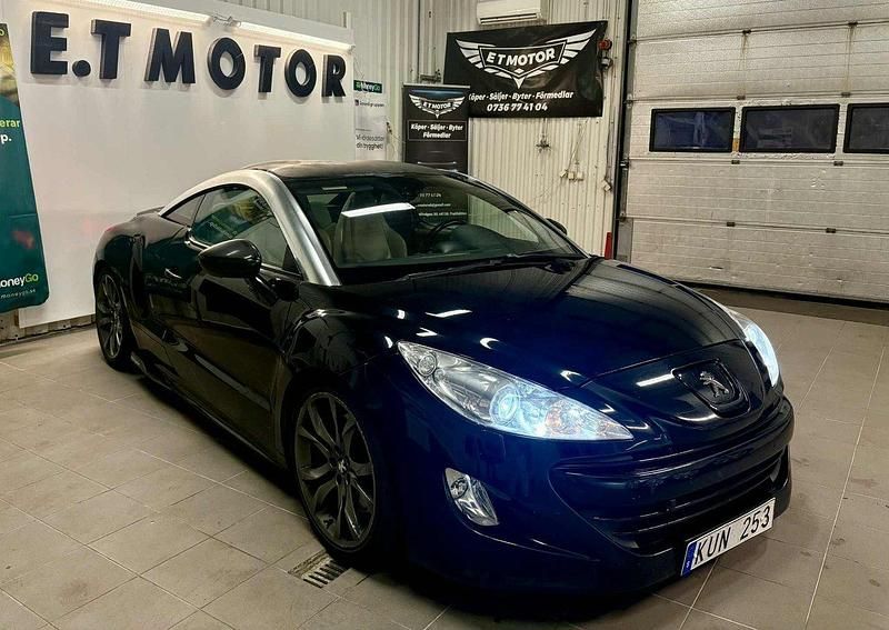 Svart Begagnad 2010 Peugeot RCZ Sportkupé | 69 900 kr (Marknadspris) - Bild 1/4