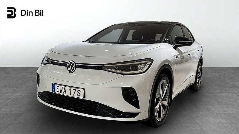 Vit Begagnad 2023 VW ID.5 GTX SUV | 409 900 kr (Marknadspris) - Bild 1/4