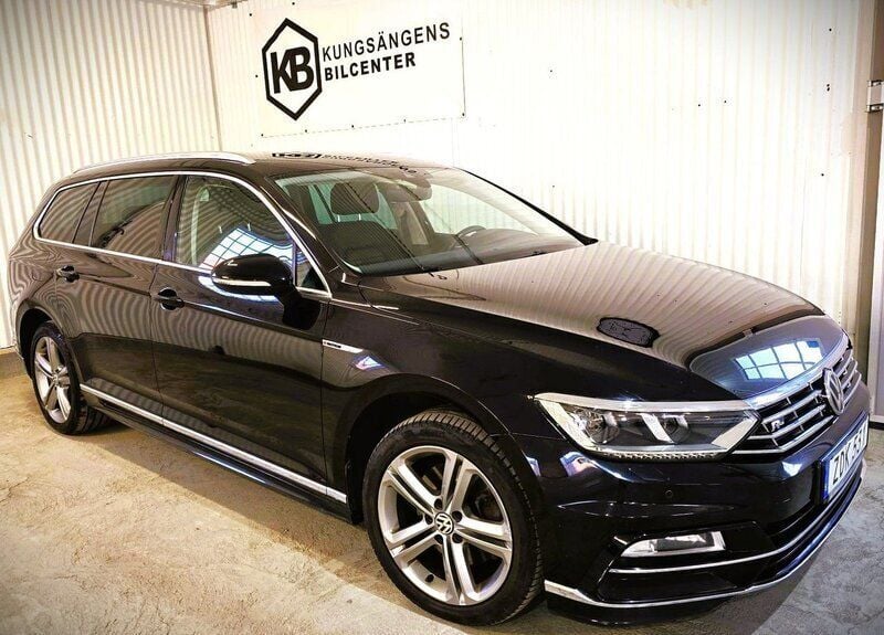 Svart Begagnad 2018 VW Passat GT Kombi | 169 500 kr (Bra pris) - Bild 1/4