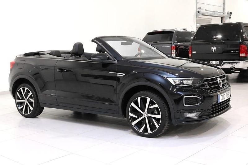Begagnad VW T-Roc R-line 150 HK (110 kW) 2020 Svart SUV