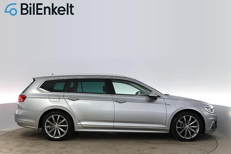 Begagnad VW Passat R-line 192 HK (141 kW) 2017 Silver Kombi