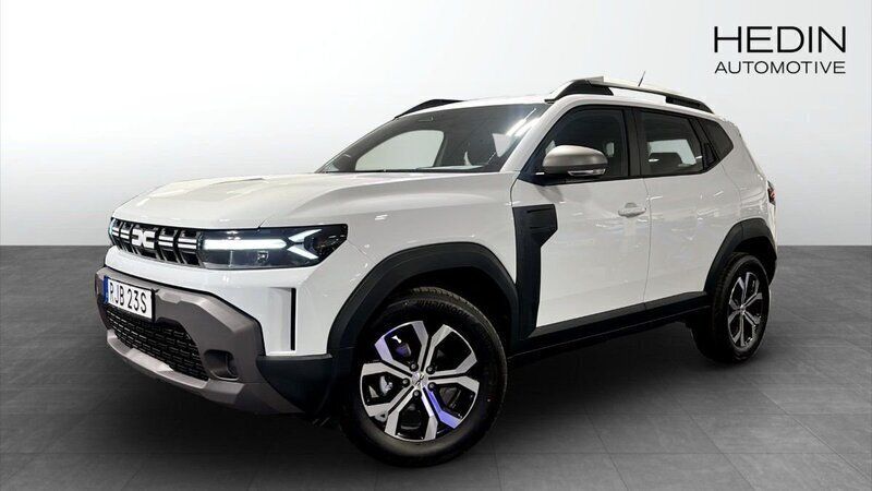 Vit (white) Ny 2025 Dacia Duster Expression SUV | 269 900 kr (Marknadspris) - Bild 1/4