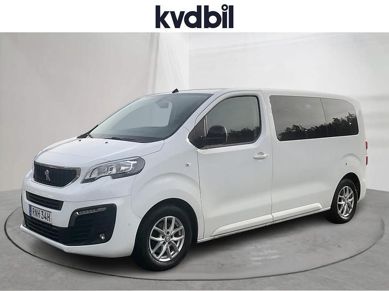 Vit Begagnad 2021 Peugeot Traveller Minibuss | 245 000 kr - Bild 1/3