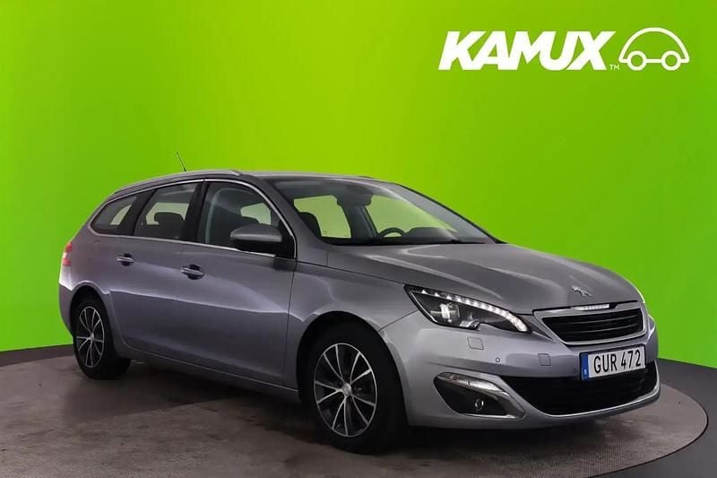Grå Begagnad 2015 Peugeot 308 SW Allure Kombi | 119 800 kr - Bild 1/4