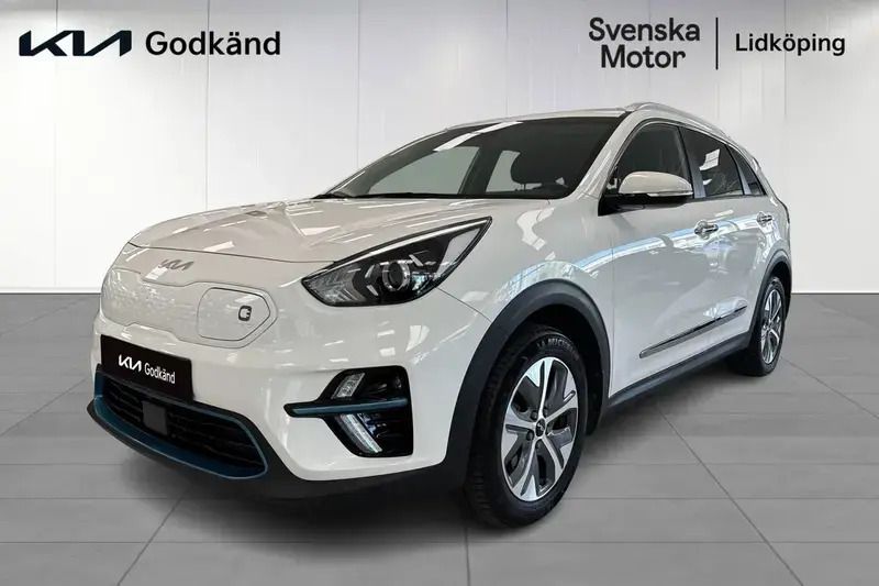Vit Begagnad 2022 Kia e-Niro Advance SUV | 239 200 kr (Bra pris) - Bild 1/4