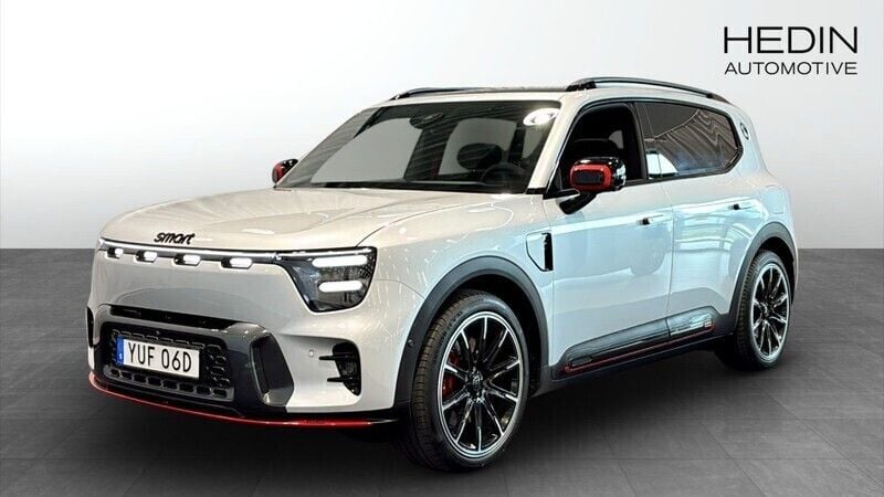 Flerfärgad (silver) Ny 2025 Smart #5 Brabus SUV | 666 624 kr - Bild 1/4