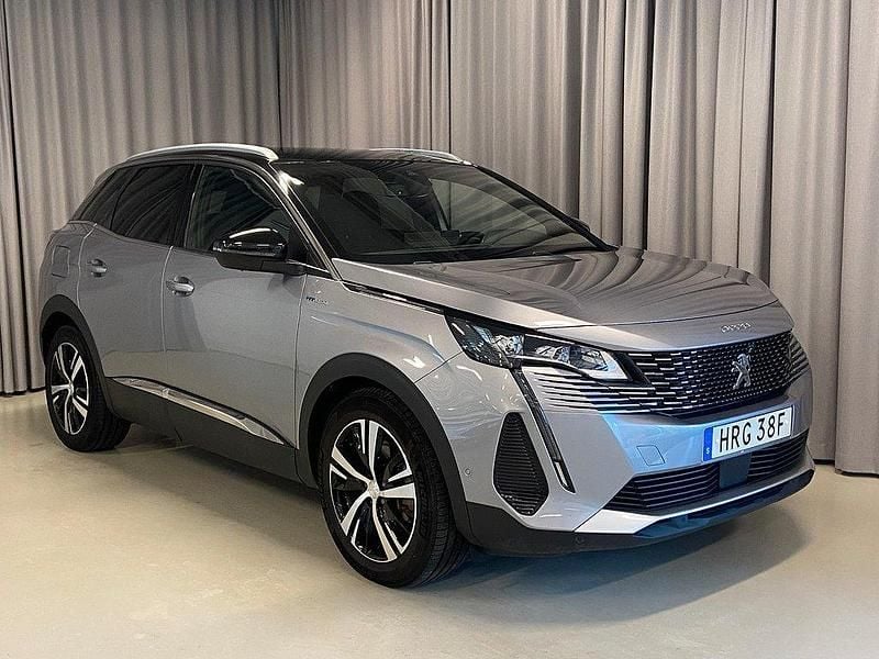Grå Begagnad 2021 Peugeot 3008 Business-Line SUV | 299 900 kr (Marknadspris) - Bild 1/4