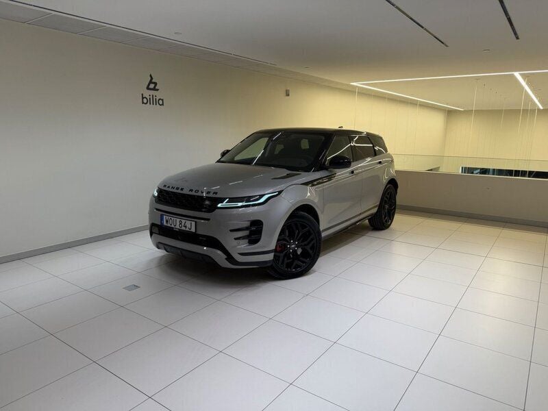 Grå Begagnad 2023 Land Rover Range Rover evoque R-Dynamic SUV | 579 000 kr (Marknadspris) - Bild 1/4