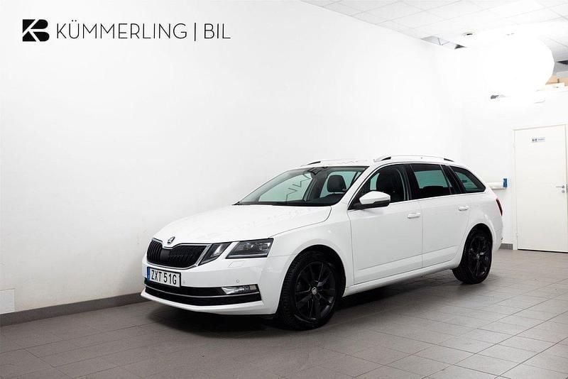 Vit Begagnad 2020 Skoda Octavia Kombi | 174 900 kr (Bra pris) - Bild 1/4
