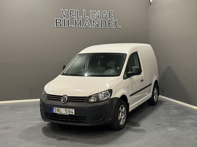 Vit Begagnad 2011 VW Caddy Minibuss | 59 900 kr (Marknadspris) - Bild 1/4