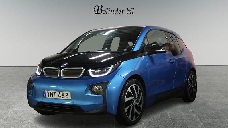 Begagnad BMW i3 Comfort Edition 125 kW (170 HK) 2017 Blå Halvkombi