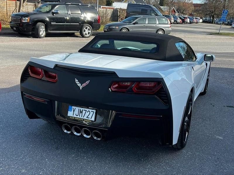 Begagnad Chevrolet Corvette Stingray LT 466 HK (342 kW) 2014 Vit