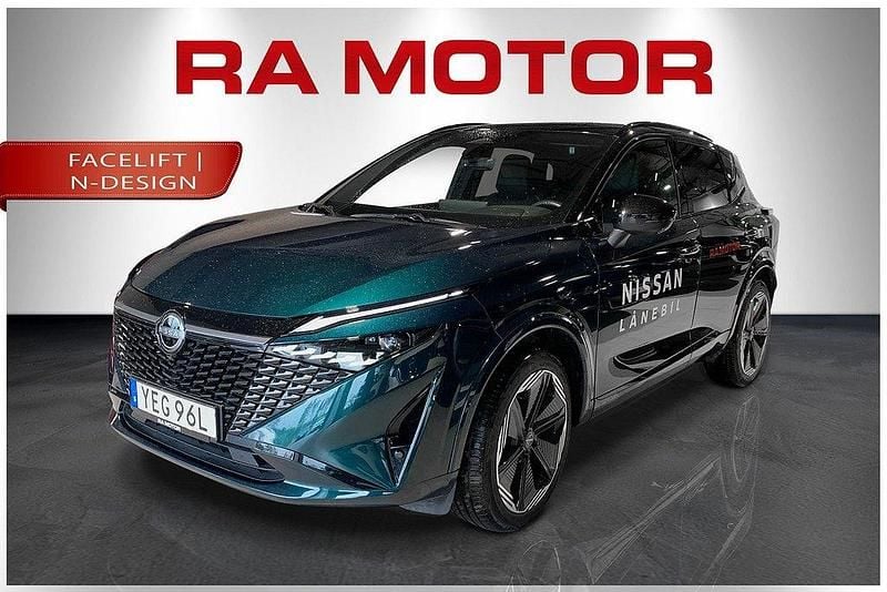 Mörkgrön (grön) Begagnad 2024 Nissan Qashqai SUV | 308 900 kr (Lite dyr) - Bild 1/4