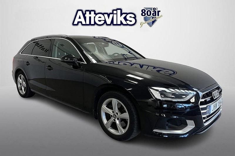 Brilliantsvart Begagnad 2020 Audi A4 Advanced Plus Kombi | 259 000 kr (Marknadspris) - Bild 1/4