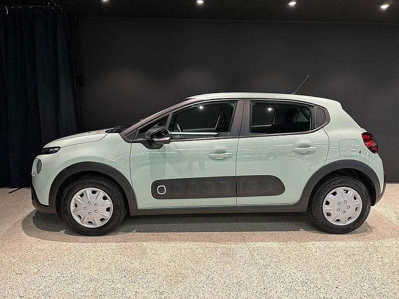 Begagnad Citroën C3 PureTech 83 HK (61 kW) 2020 Grön Halvkombi