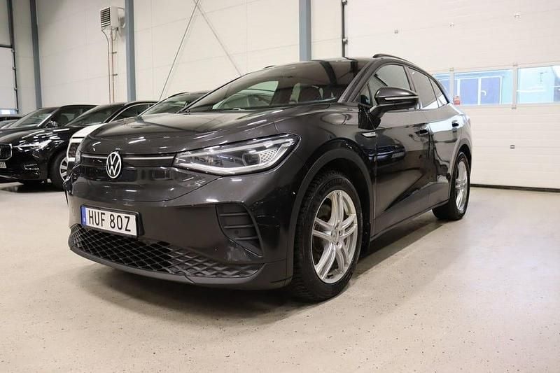 Mörkgrå Begagnad 2021 VW ID.4 Pro Performance SUV | 269 700 kr (Bra pris) - Bild 1/4