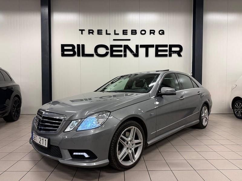 Silver Begagnad 2011 Mercedes E350 Avantgarde Sedan | 159 900 kr (Lite dyr) - Bild 1/4
