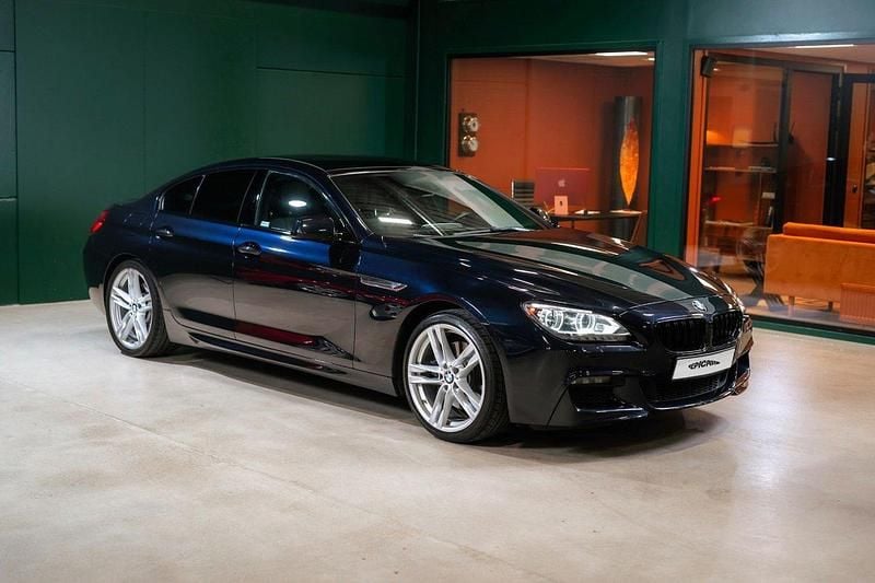 Svart Begagnad 2012 BMW 640 M Sport Sportkupé | 279 900 kr (Lite dyr) - Bild 1/4
