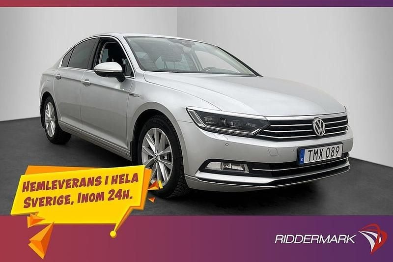 Silver Begagnad 2014 VW Passat GTS Sedan | 189 900 kr (Marknadspris) - Bild 1/3