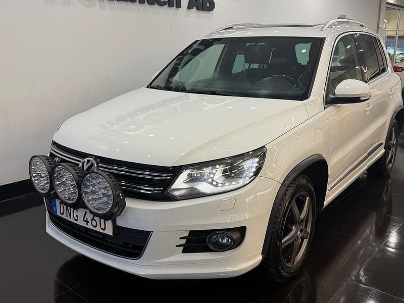 Begagnad VW Tiguan Sportline 177 HK (130 kW) 2014 Vit SUV