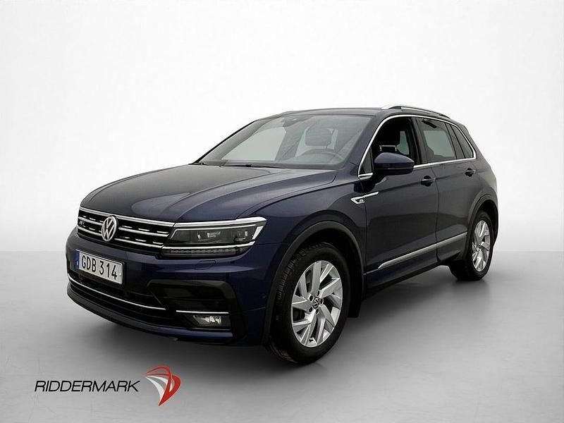 Begagnad VW Tiguan GT 190 HK (139 kW) 2018 Mörkblå SUV