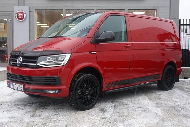Begagnad VW T6.1 R 204 HK (150 kW) 2019 Röd Van