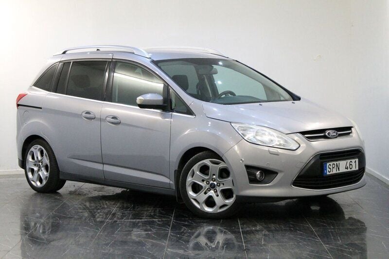 Grå Begagnad 2012 Ford Grand C-Max Trend Minibuss | 59 900 kr - Bild 1/4