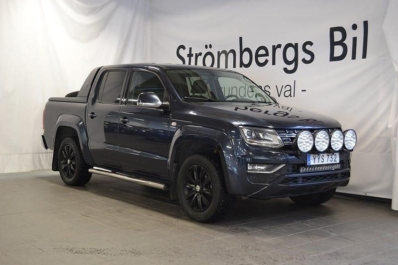 Begagnad VW Amarok 227 HK (166 kW) 2018 Blå Pickup