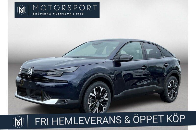 Blå Ny 2025 Citroën C4 Halvkombi | 289 400 kr (Marknadspris) - Bild 1/3
