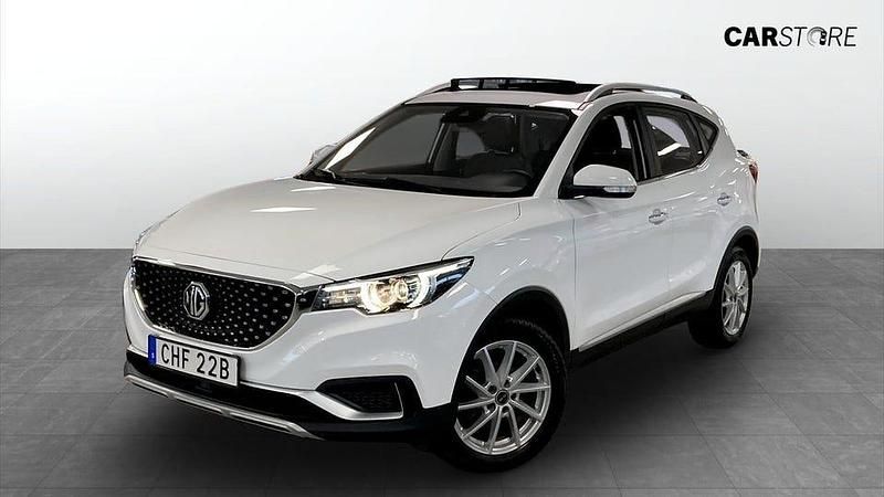 Vit Begagnad 2020 MG ZS Luxury | 149 900 kr (Marknadspris) - Bild 1/4