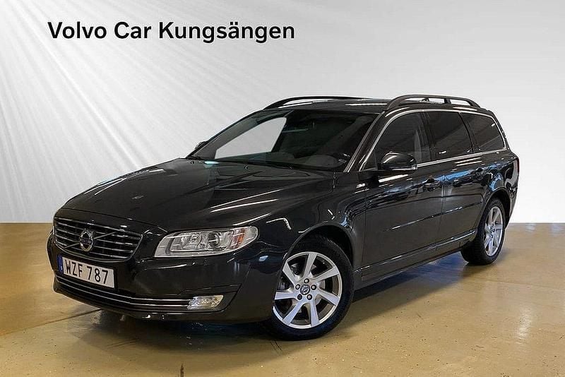 Grå Begagnad 2014 Volvo V70 Business Edition Kombi | 199 900 kr (Dyr) - Bild 1/3