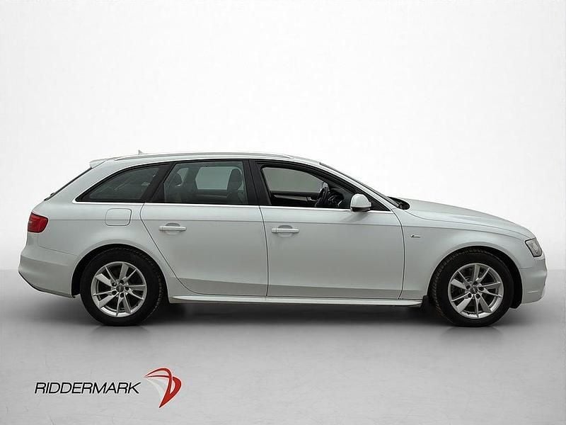 Begagnad Audi A4 S-Line 150 HK (110 kW) 2015 Vit Kombi