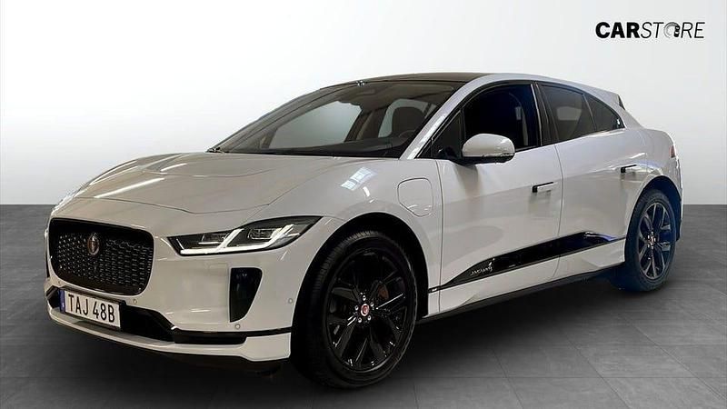 Vit Begagnad 2021 Jaguar I-Pace SUV | 489 900 kr - Bild 1/4