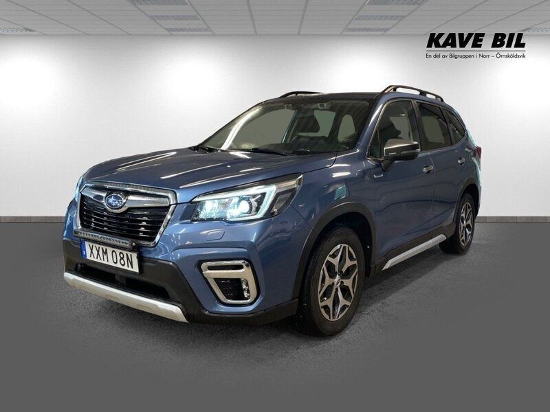 Blå Begagnad 2019 Subaru Forester SUV | 229 900 kr (Marknadspris) - Bild 1/4
